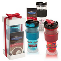 Cool Gear Mason Coffee Tumbler & Ghirardelli  Cocoa Set